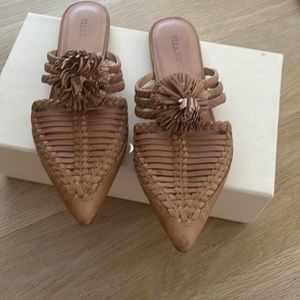 Ulla Johnson marah flat size 39 color latte (beige)